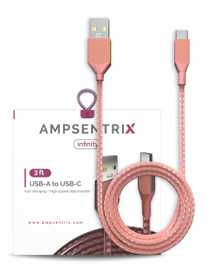 Non-MFI Lightning to USB Type A Cable (Infinity) (Black)