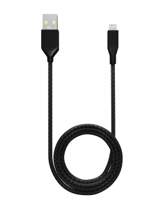 Non-MFI Lightning to USB Type A Cable (Infinity) (Black)