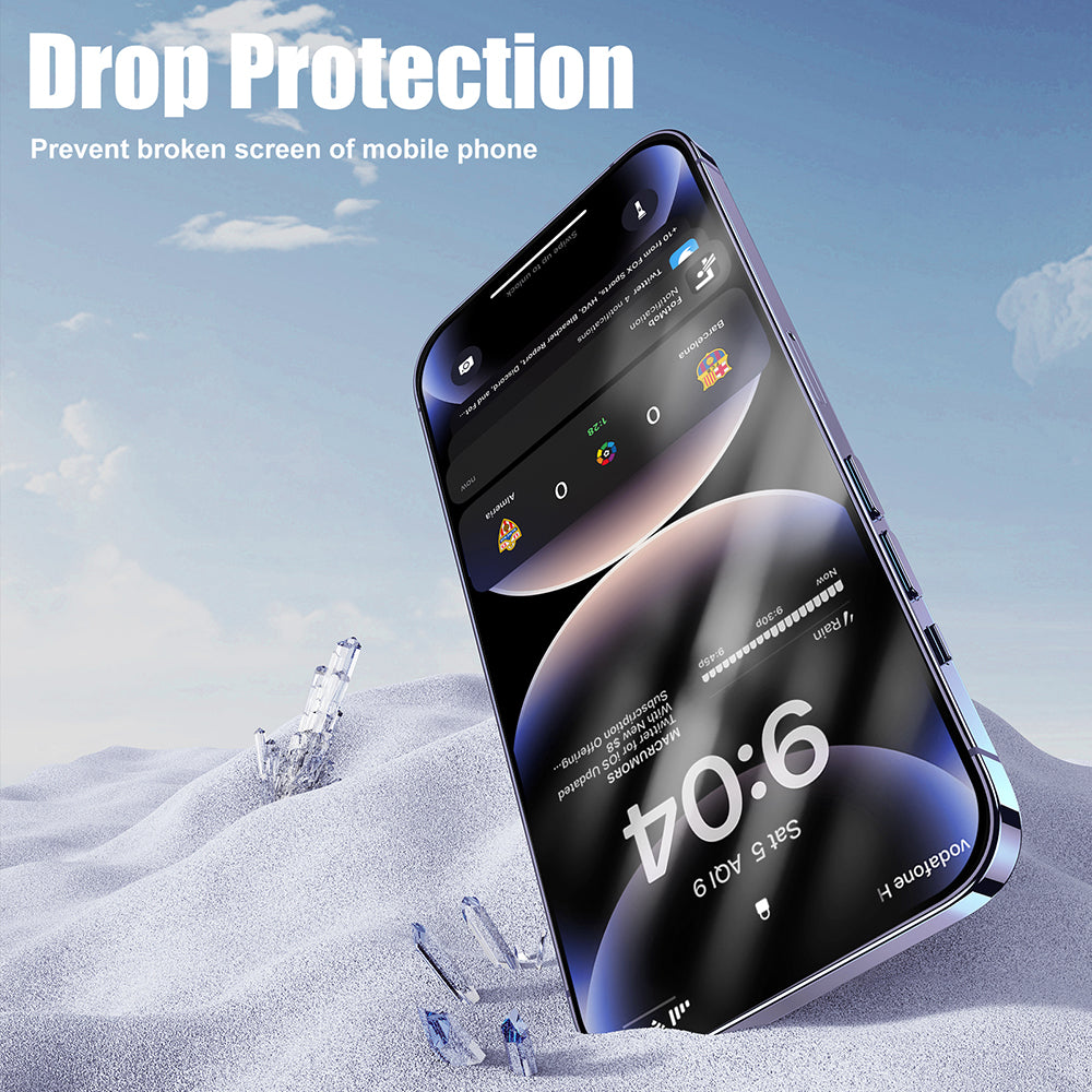 URBANGRIP [2 Pack] Tempered Glass Screen Protector for iPhone [Bubble Free Install with Auto Dust Removal] [Case Friendly] [Crystal Clear]