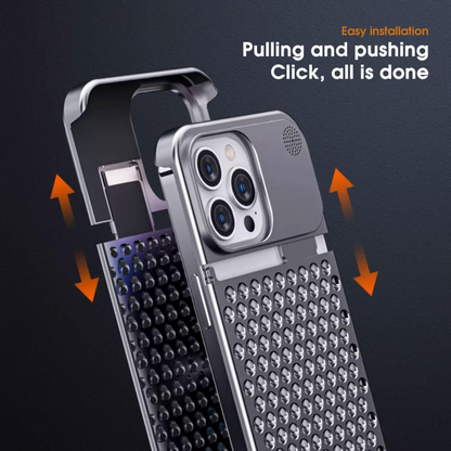 URBANGRIP Metal Case [Aviation Aluminum Alloy] Ultra-Thin Frameless Slim Lightweight Heat Dissipation Cooling Camera Cover Protective Cases
