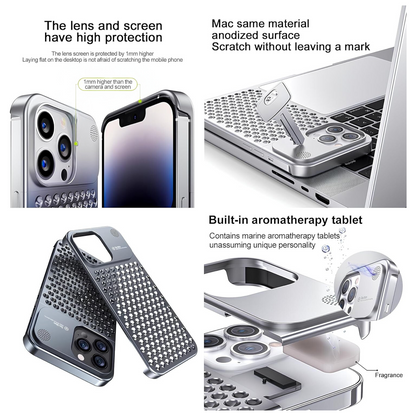 URBANGRIP Metal Case [Aviation Aluminum Alloy] Ultra-Thin Frameless Slim Lightweight Heat Dissipation Cooling Camera Cover Protective Cases