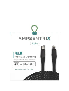 USB Type C to Lightning Cable (MFI Certified) - (Gun Metal)