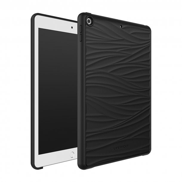 iPad 10.2 (2019-2021) (7th-9th Gen) LifeProof Black Wake Recycled Plastic Case