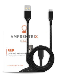 Micro USB to USB Type A Cable (Infinity)