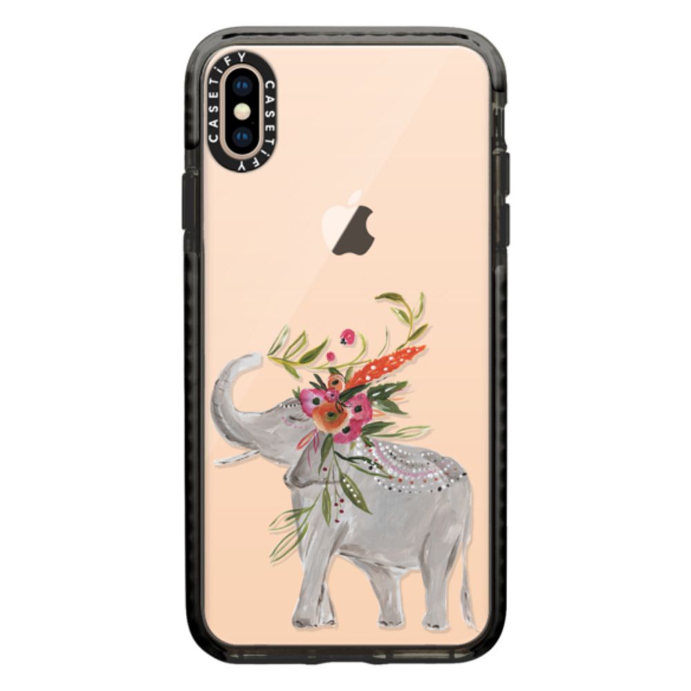 iPhone XS Max Casetify Impact Case - Boho Elephant