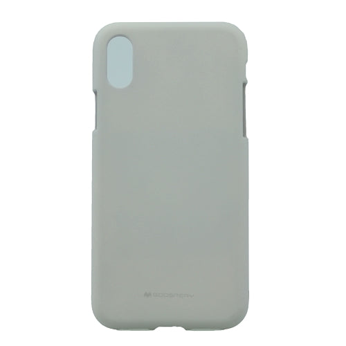 iPhone XS Max Goospery Soft Feeling TPU Silicone Case, Gray